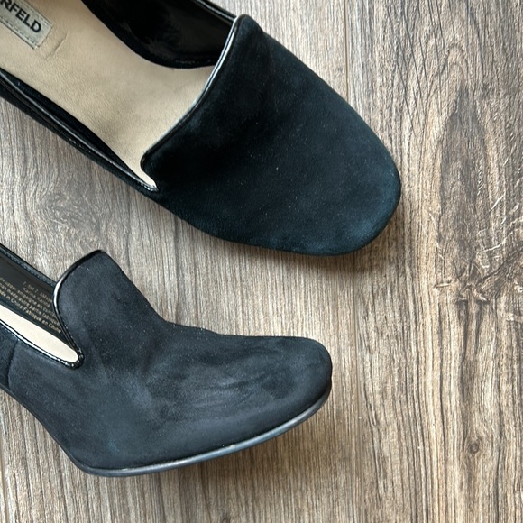 Karl Lagerfeld Black Suede Heels | 7.5 - Picture 7 of 10